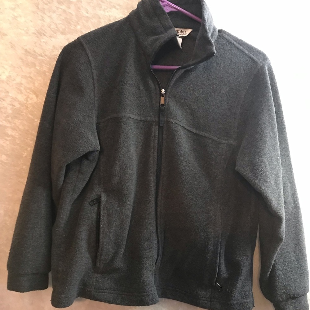 Grey zipper sweater